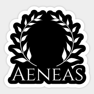 Ancient Greek & Roman War Hero Aeneas Founder Of Rome Sticker